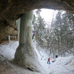 Michigan Ice Fest Trip - ice climbing in Munising, MI on February 13, 2026